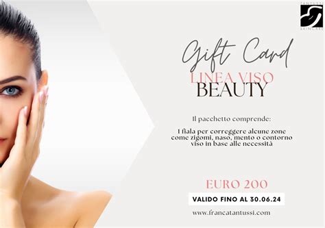 Gift Card Linea Viso E Corpo Studio Medico Tantussi Pisa