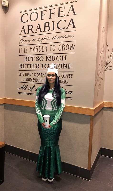 starbucks logo costume 2