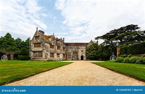 Athelhampton Hall And House Taken In Puddletown Editorial Photography