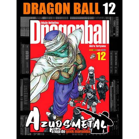 Dragon Ball Edição Definitiva Vol 12 Mangá Panini Shopee Brasil