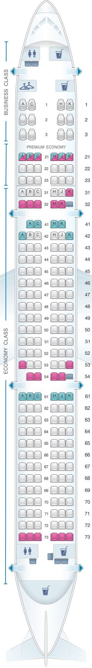 Philippine Airlines A Seat Map