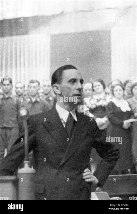 Minister Of Propaganda Joseph Goebbels Fotografías E Imágenes De Alta