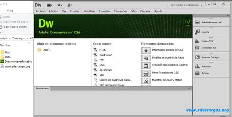 Adobe Dreamweaver Cs Portable Full Espa Ol Mega Zdescargas