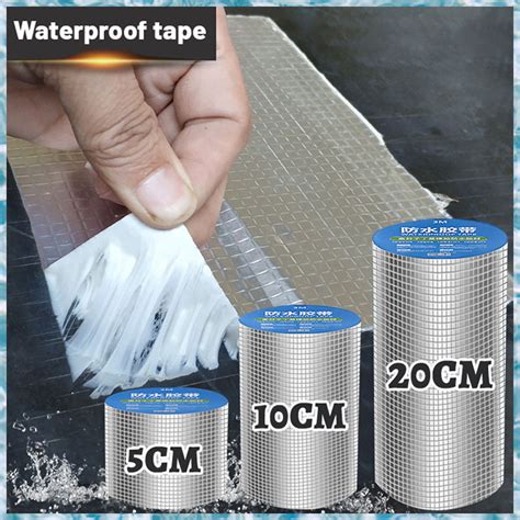 Aluminum Foil Butyl Waterproof Tape For Roof Leak Roof Sealant Wall