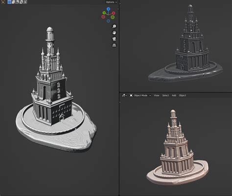 ArtStation - ALEXANDRIA LIGHTHOUSE | Resources