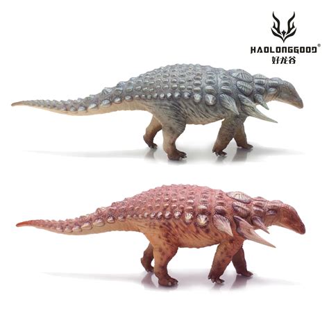 Haolonggood Scale Edmontonia Dinosaur Model Realistic Collection