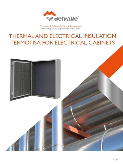 Thermal And Electrical Insulation Termotisa For Electrical Cabinets En V 1 0 17 Pdf Thermal