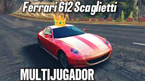 Asphalt 8 Ferrari 612 Scaglietti RANGO 1500 Test Carreras