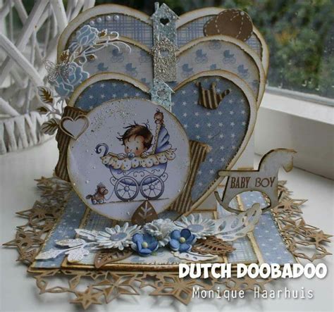 Dutch Doobadoo Shape Art Babykaarten Kaarten Zelfgemaakte Kaarten