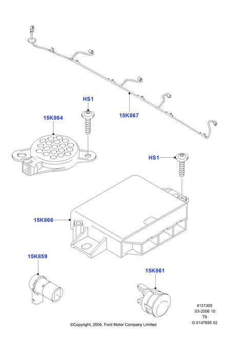 Parking Distance Control Ford Transit 2006 Tt9