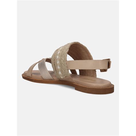 Bagatt Goldy Beige Women Leather Back Strap Sandals Buy Bagatt Goldy