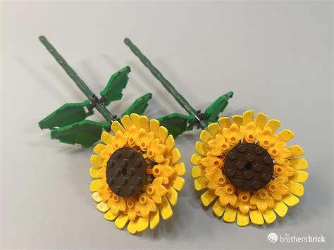 Lego Sunflowers Tbb Review Avtp The Brothers Brick