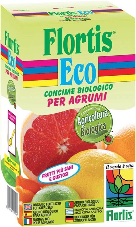 Flortis Concime Organo Minerale Biologico Agrumi G Store