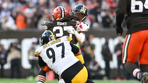 Browns, Steelers injury report: Myles Garrett DNP, multiple PIT players ...