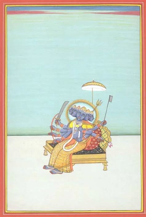 Tantric Deity Exotic India Art