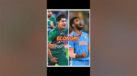 Jasprit Bumrah Vs Naseem Shah Full Comparison Short Video Viral Shorts Comprison Bumrah