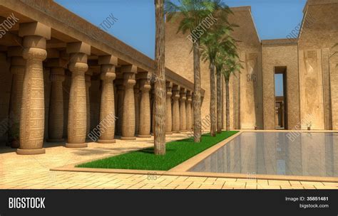 Egyptian Palace Inside Image & Photo (Free Trial) | Bigstock