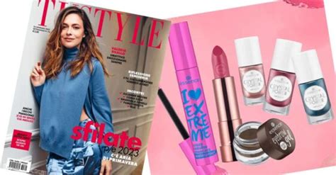 Rivista TuStyle In Edicola Con Trucchi Essence Smalti Ombretti