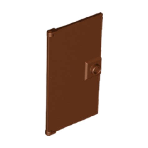 Lego 60616 35290 35291 6126109 6248918 Door 1x4x6 Reddish Brown