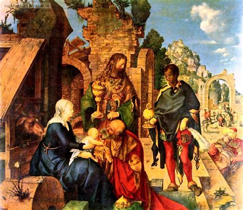 Albrecht Dürer Adorazione Dei Magi 1504 Katarte