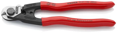 Knipex Wire Cutter 7 1 2 In Overall Length Shear Cut Cutting Action Primary Application Wire