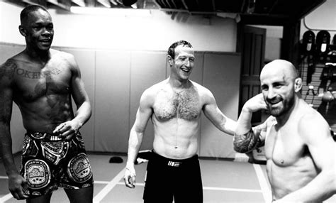 Mark Zuckerberg Flaunts His Abs With Ufc Stars As He Gears Up For Elon