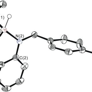 Molecular Structure Of 5 In Crystals Thermal Ellipsoids Are Drawn At