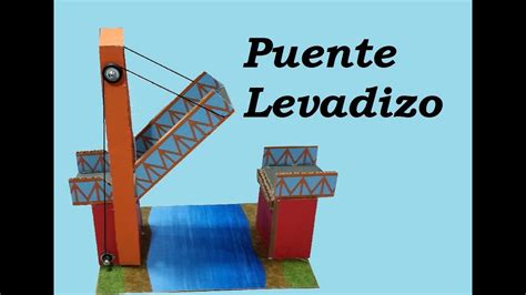 Construcción de una Maqueta de Puente Levadizo de Cartón con Motor y