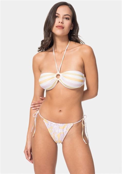 Braguita De Bikini Estampado Sostenible Para Mujer Tex Ofertas