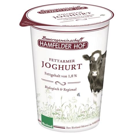 Hamfelder Hof Hamfelder Hof Fettarmer Joghurt Natur Fett Bio