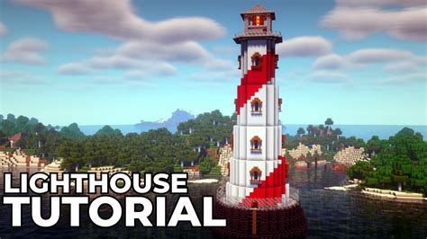 How To Build A Lighthouse Minecraft Tutorial YouTube