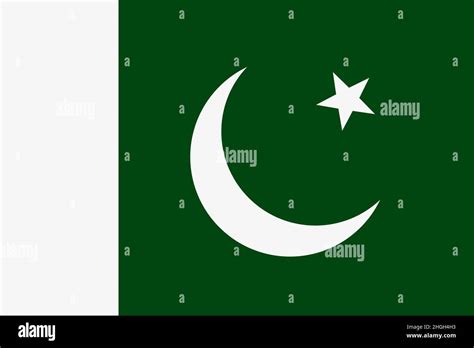 Pakistani Flag Stock Vector Images Alamy