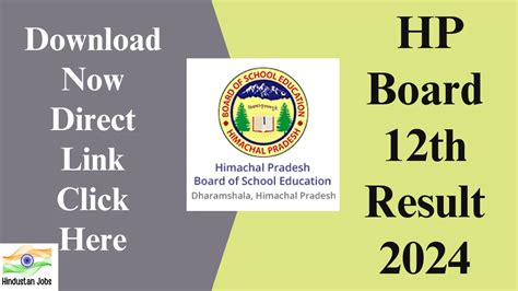 HP Board 12th Result 2024 Released Check Score Now Hpbose Org