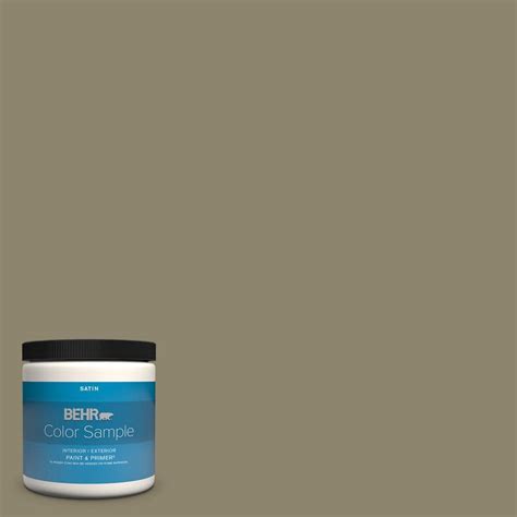 Behr Premium Plus Oz Ecc Olive Sprig Satin Enamel Interior