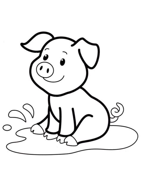 20 Free Pig Coloring Pages For Kids And Adults