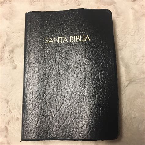 Santa Biblia Bilingue Holy Bible Rvr Kjv Letra Grande Reina Valera