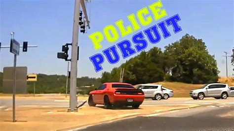 High Speed Pursuit For Dodge Challenger Srt Police Chase Pit