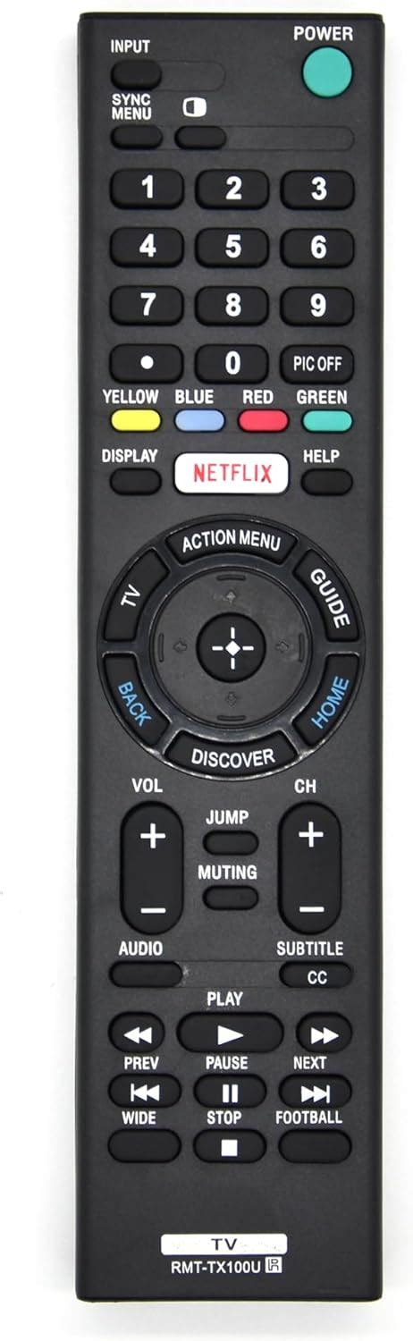 Amazon Rmt Tx U Universal Remote Control For Sony Tv Remote With