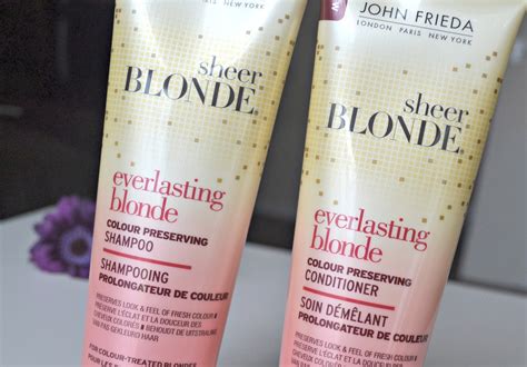 John Frieda Sheer Blonde Everlasting Blonde Review Beautiful Solutions
