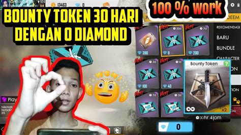 Trik Membeli Bounty Token 30 Hari Hanya Dengan 0 Diamond Di Free Fire