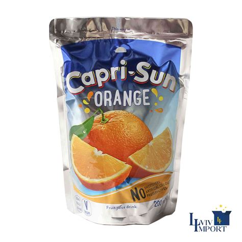 Capri Sun Ml Orange Lvivimport