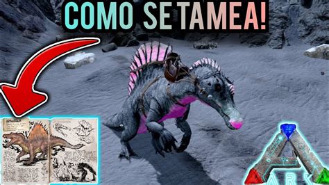 EL MEJOR MÉTODO PARA TAMEAR AL SPINO EN ARK MÓBILE RÁPIDO Y SENCILLO