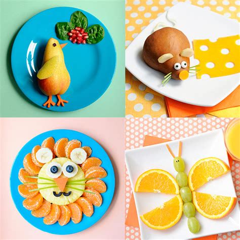 Recetas para niños fruta divertida Pequeocio