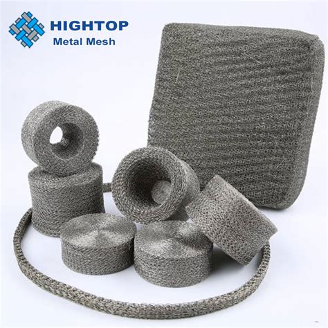 Monel Knitted Wire Mesh Air Filter For Demister China Knitted