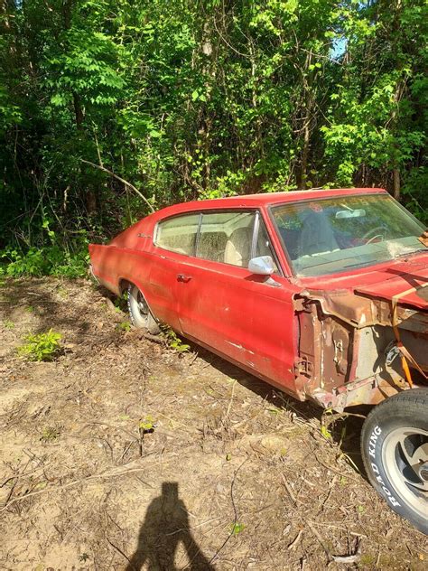 First Generation Dodge Charger Sitting In The Woods Really Unexpected