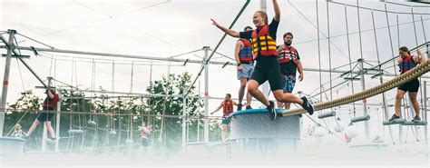 Aqua Climb Deutschlands Gr Te Kletteranlage Ber Wasser Im Seepark