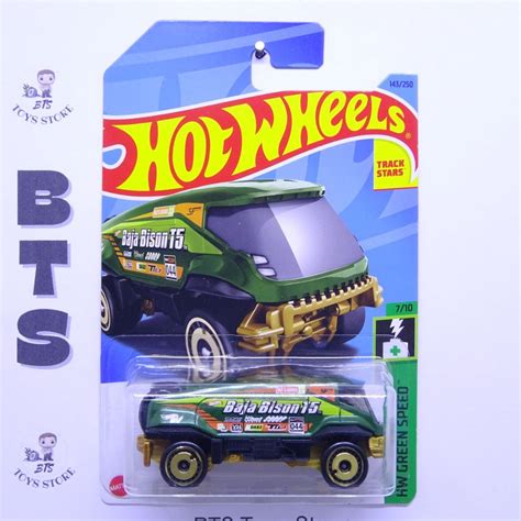 Jual Hot Wheels Baja Bison T Hijau Shopee Indonesia