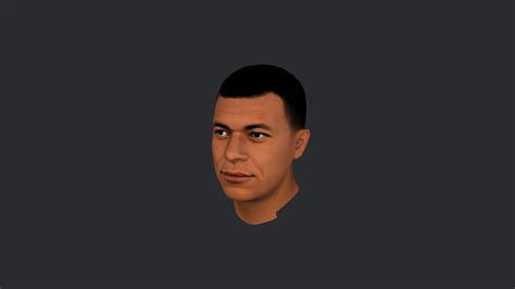 3D Kylian Mbappe Hyper Realistic Full Body Fully Rigged Character ...