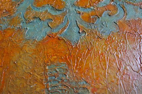 E Makes Art Finished Texture Painting Hidden Depths