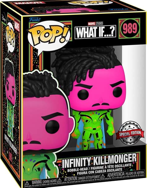 Funko Pop Marvel What If Infinity Killmonger Special Edition